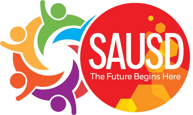 SAUSD The future begins here - Expanded Learning logo